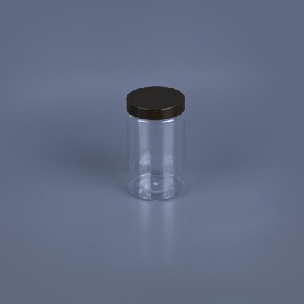 TMYG 110 1 Crystal Clear PET Plastic Jar Wholesale