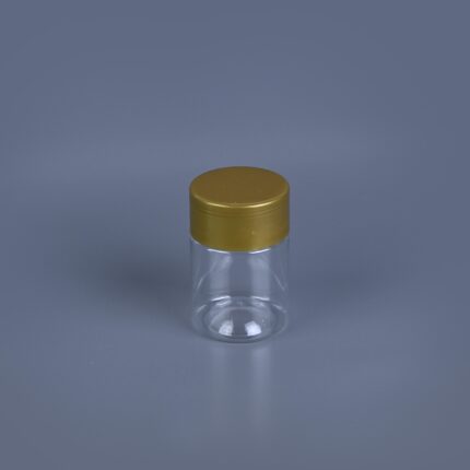Small Round Clear PET Jar for Honey and Gourmet Spreads