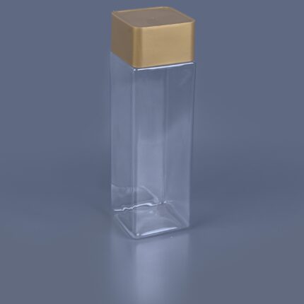 620ML Rectangular PET Jar Wholesale | BPA-Free Food Grade