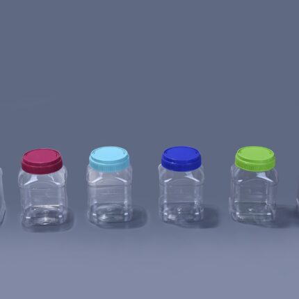 510ML Rectangular PET Jar Wholesale | BPA-Free Food Grade