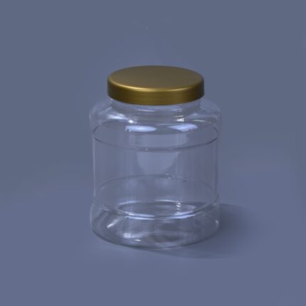 1900ML Rectangular PET Jar Wholesale | BPA-Free Food Grade